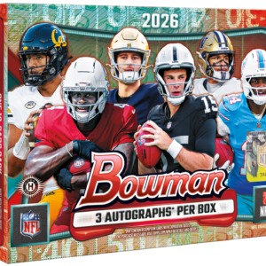 2026 Bowman Football Delight 6 Box Case