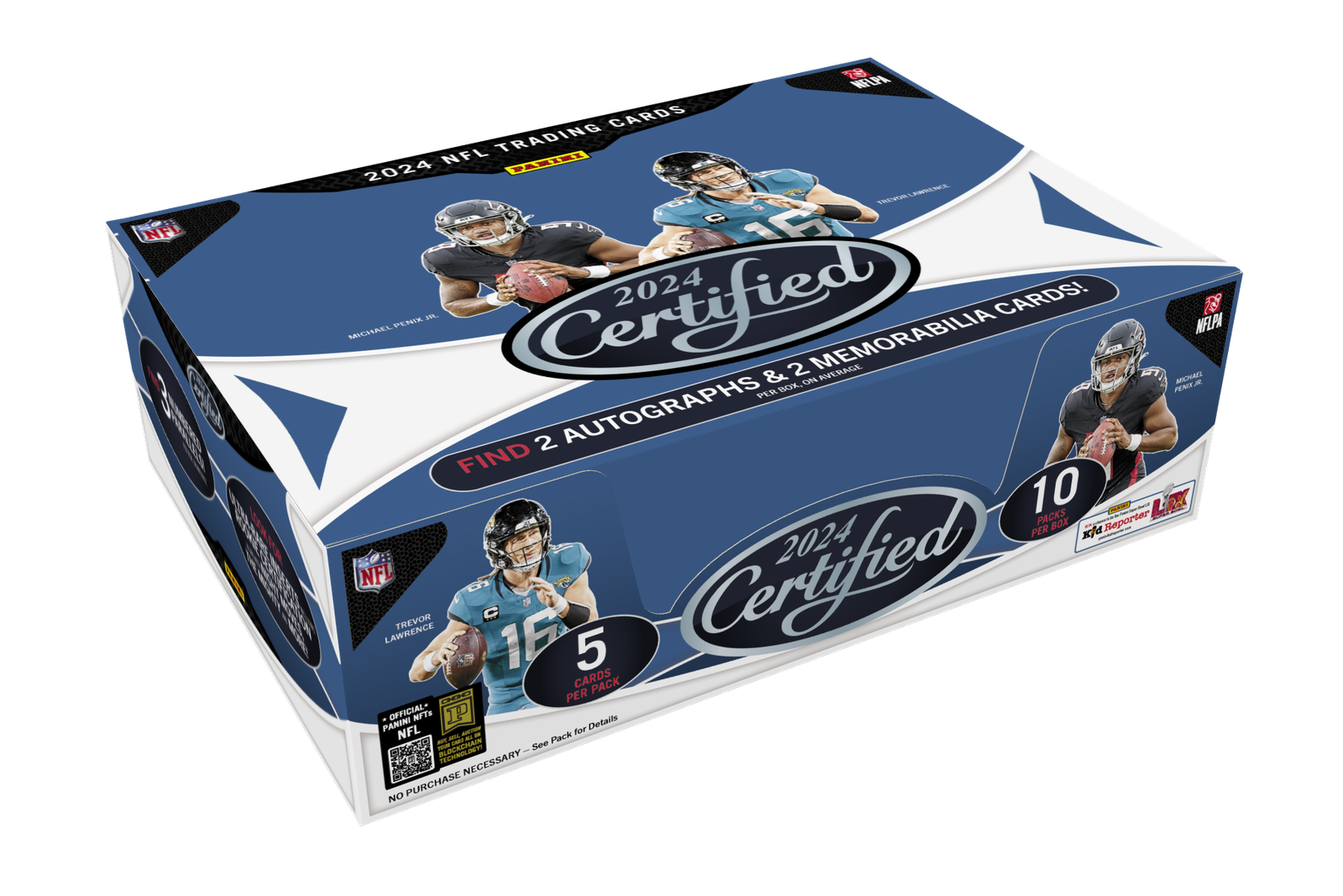 2024 Panini Certified Football Hobby 16 Box Case