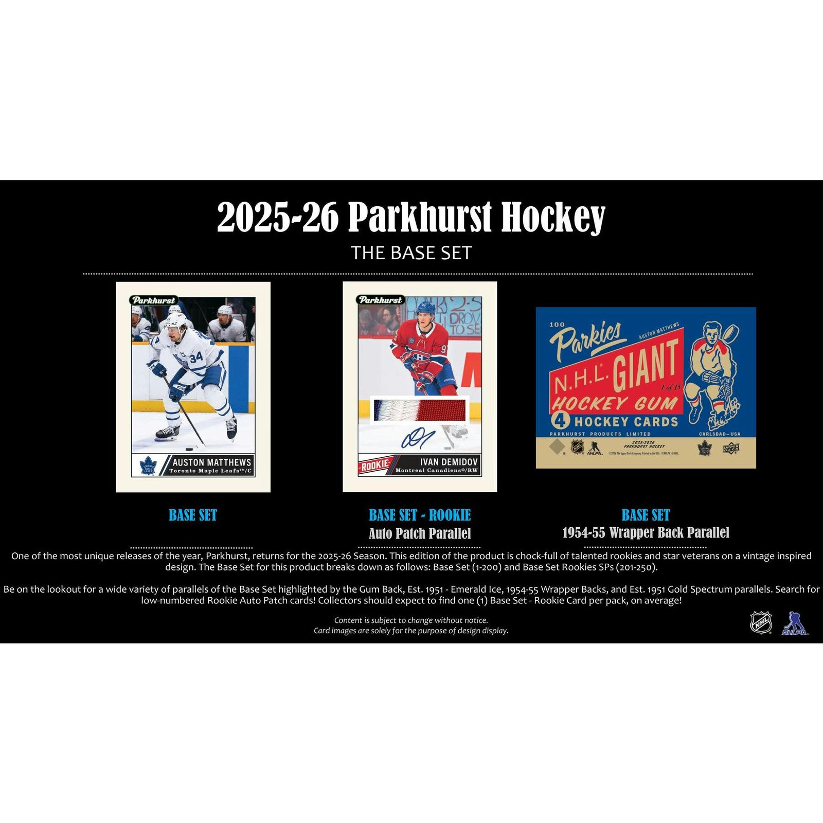2025/26 Upper Deck Parkhurst Hockey Hobby 12-Box Case - Image 8