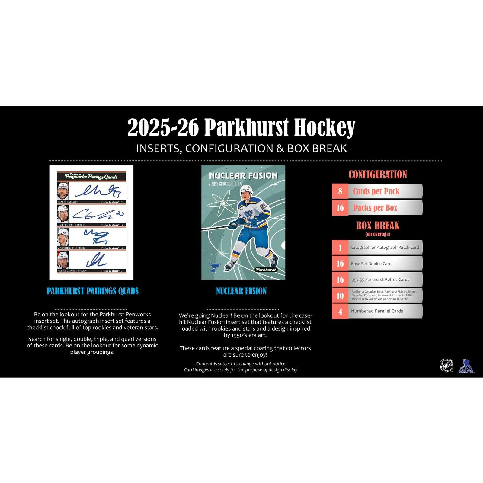 2025/26 Upper Deck Parkhurst Hockey Hobby 12-Box Case - Image 10