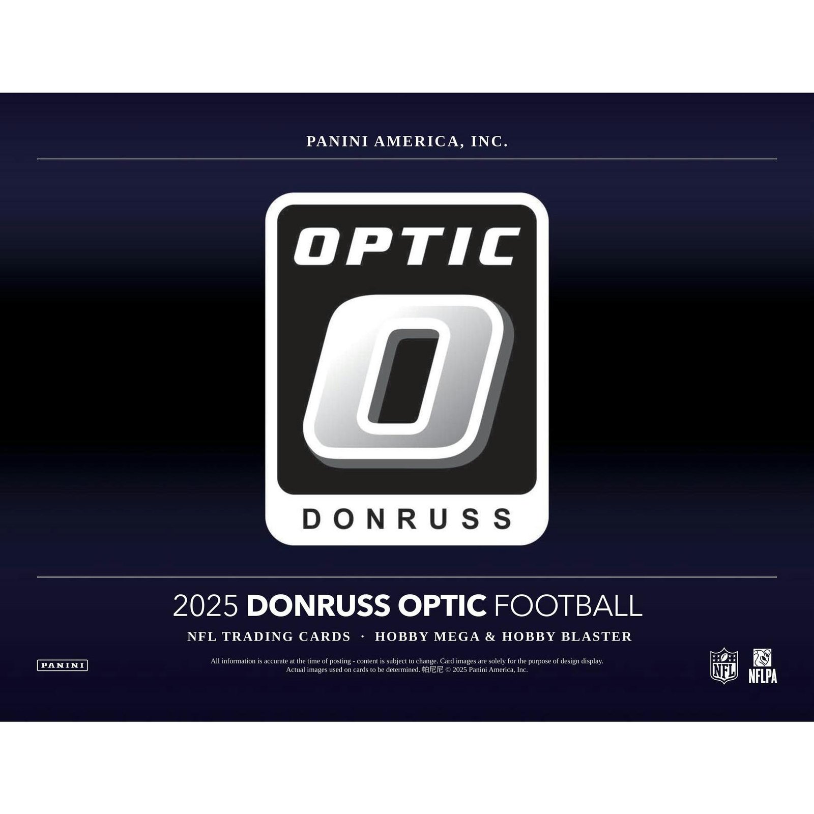 2025 Panini Donruss Optic Football Mega Hobby 20-Box Case - Image 8