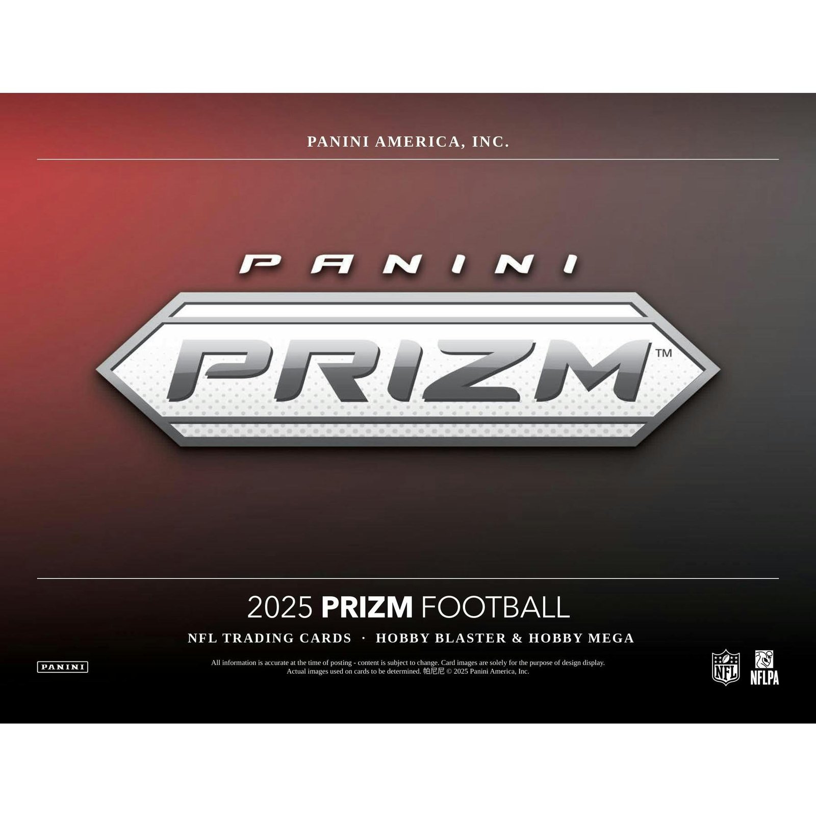 2025 Panini Prizm Football Blaster Hobby 20-Box Case - Image 6