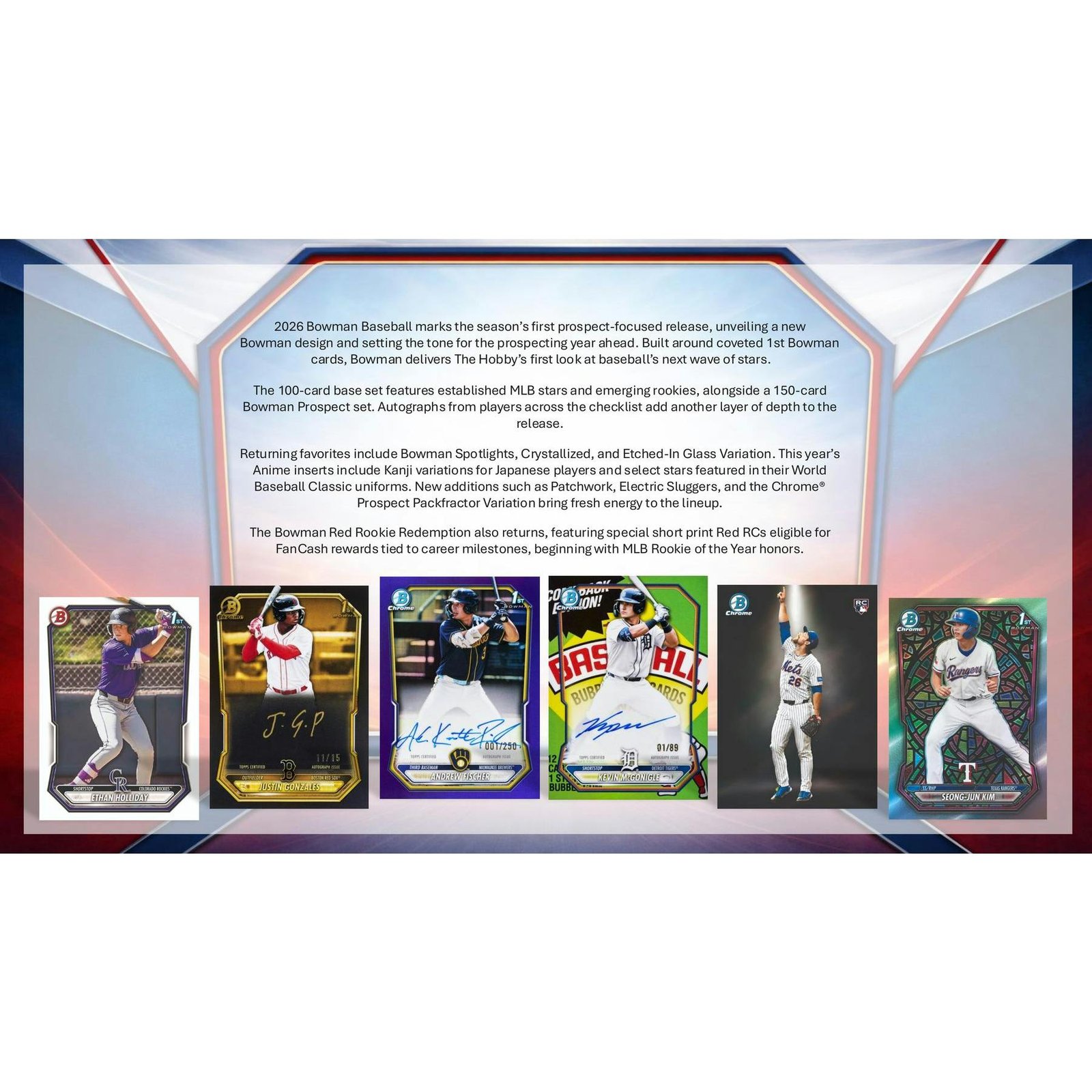 2026 Bowman Baseball Hobby 12-Box Case - Image 8