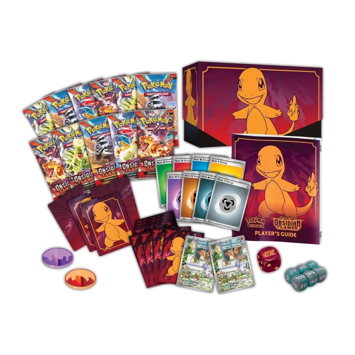 Pokemon: Scarlet & Violet Obsidian Flames Pokemon Center Elite Trainer Box - Image 3