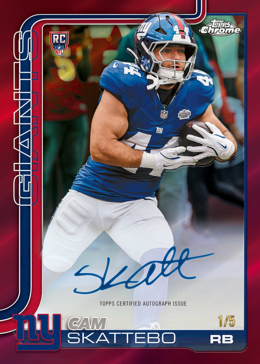 2025 Topps Chrome Football Delight Box - Image 19