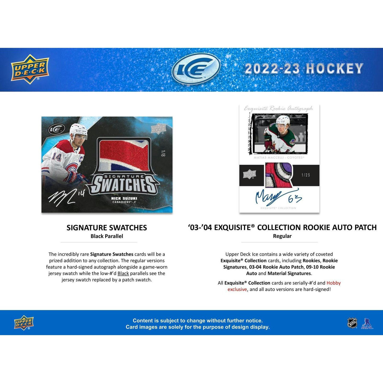 2022/23 Upper Deck Ice Hockey Hobby 24-Box Case (Factory Fresh) - Image 11
