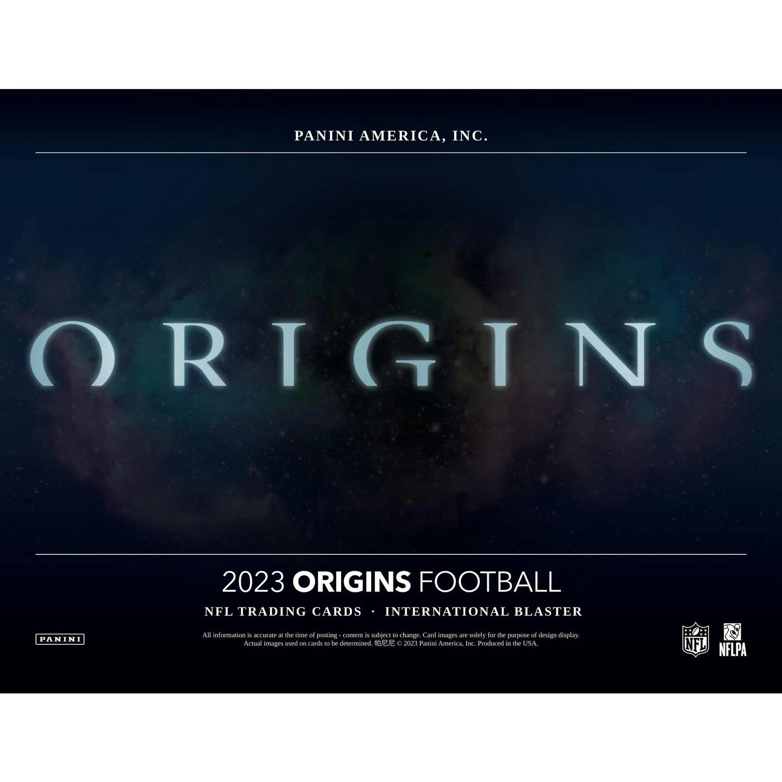 2023 Panini Origins International Football Blaster 20-Box Case - Image 6