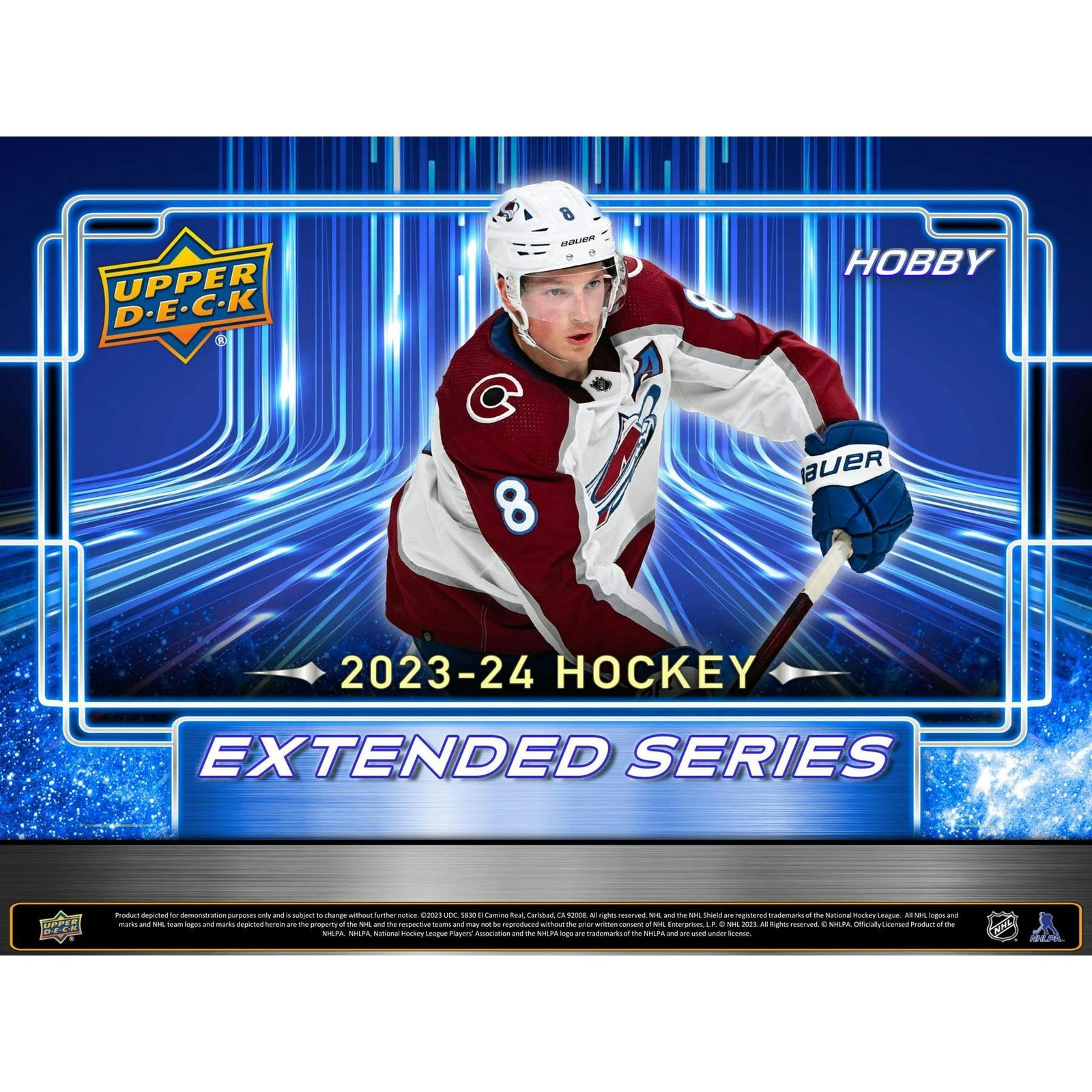 2023/24 Upper Deck Extended Series Hockey Hobby 12-Box Case - Image 3
