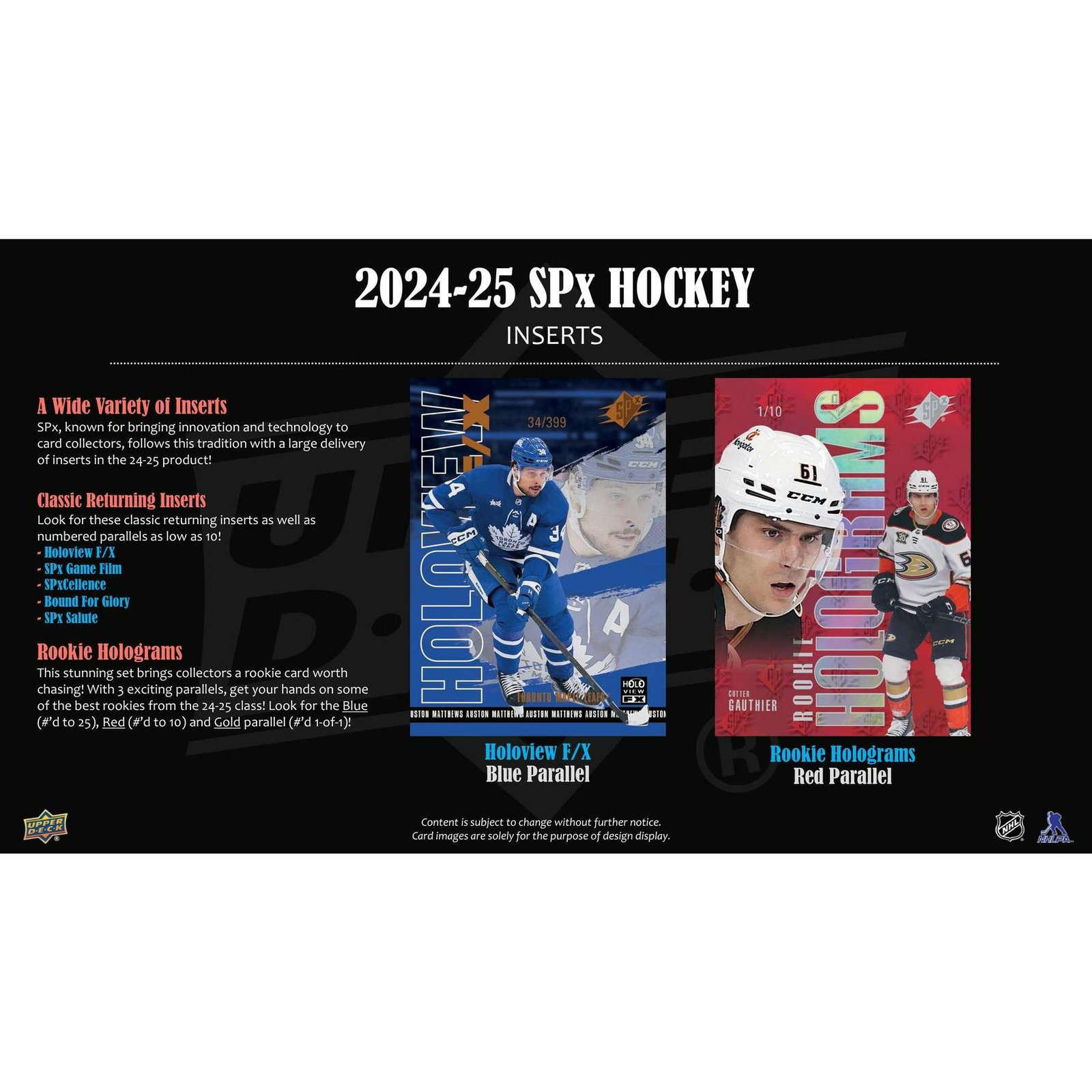 2024/25 Upper Deck SPx Hockey Hobby 20-Box Case - Image 8