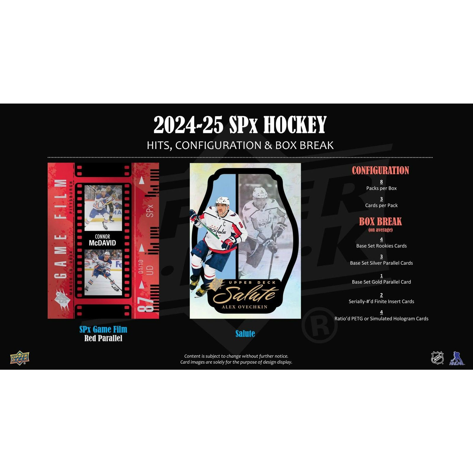 2024/25 Upper Deck SPx Hockey Hobby 20-Box Case - Image 7