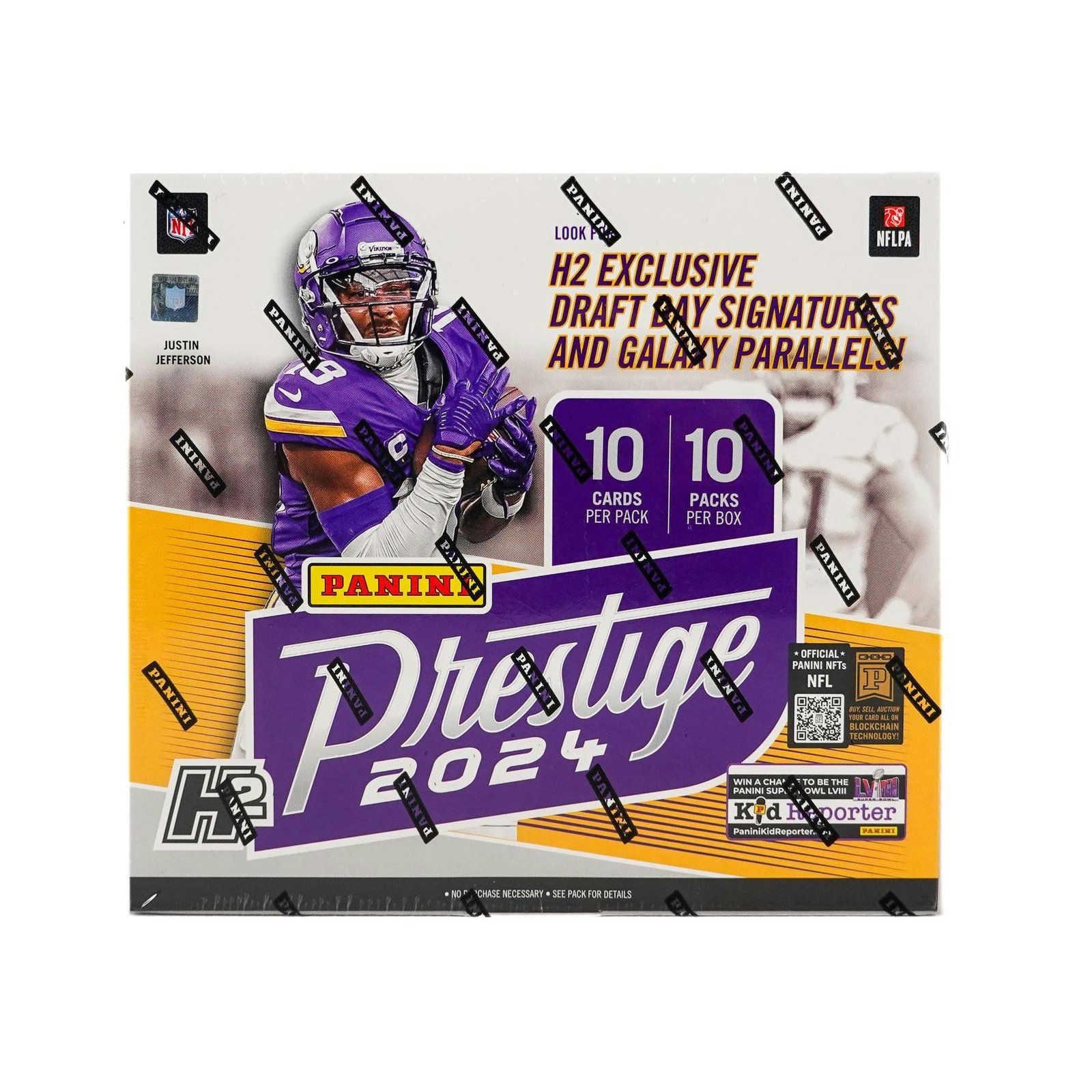 2024 Panini Prestige Football H2 20-Box Case - Image 6