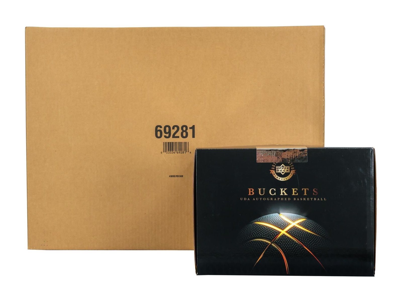 2025 Upper Deck UDA Buckets Autographed Basketball 4-Box Case - Image 3