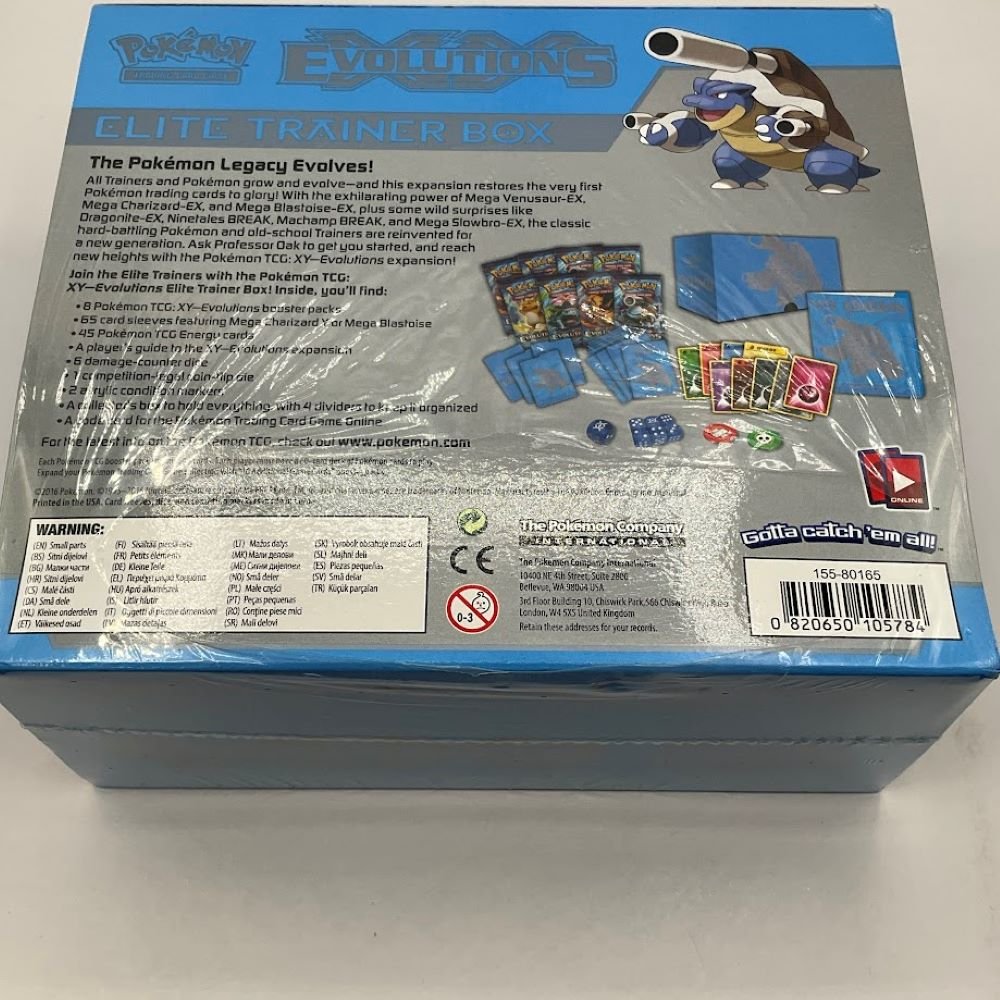 Pokemon: XY: Evolutions Elite Trainer Box (Blastoise) #1 *See Pictures for Details* - Image 8