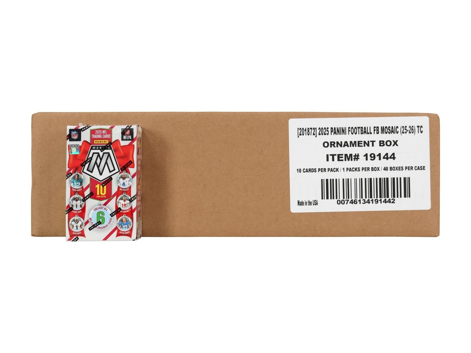 2025 Panini Mosaic Football Ornament 40-Box Case - Image 2