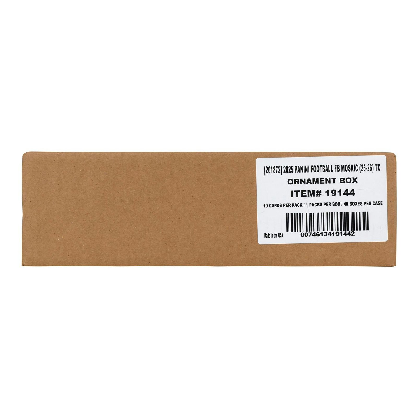 2025 Panini Mosaic Football Ornament 40-Box Case - Image 4