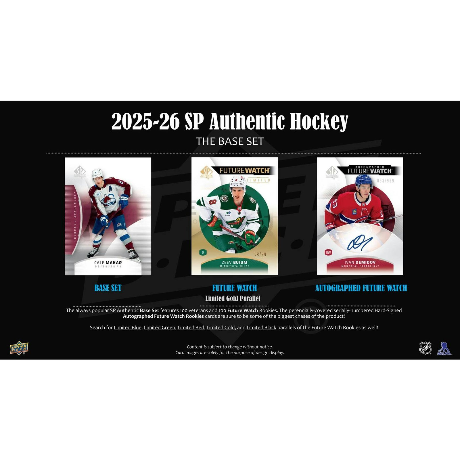 2025/26 Upper Deck SP Authentic Hockey Hobby 16-Box Case - Image 9