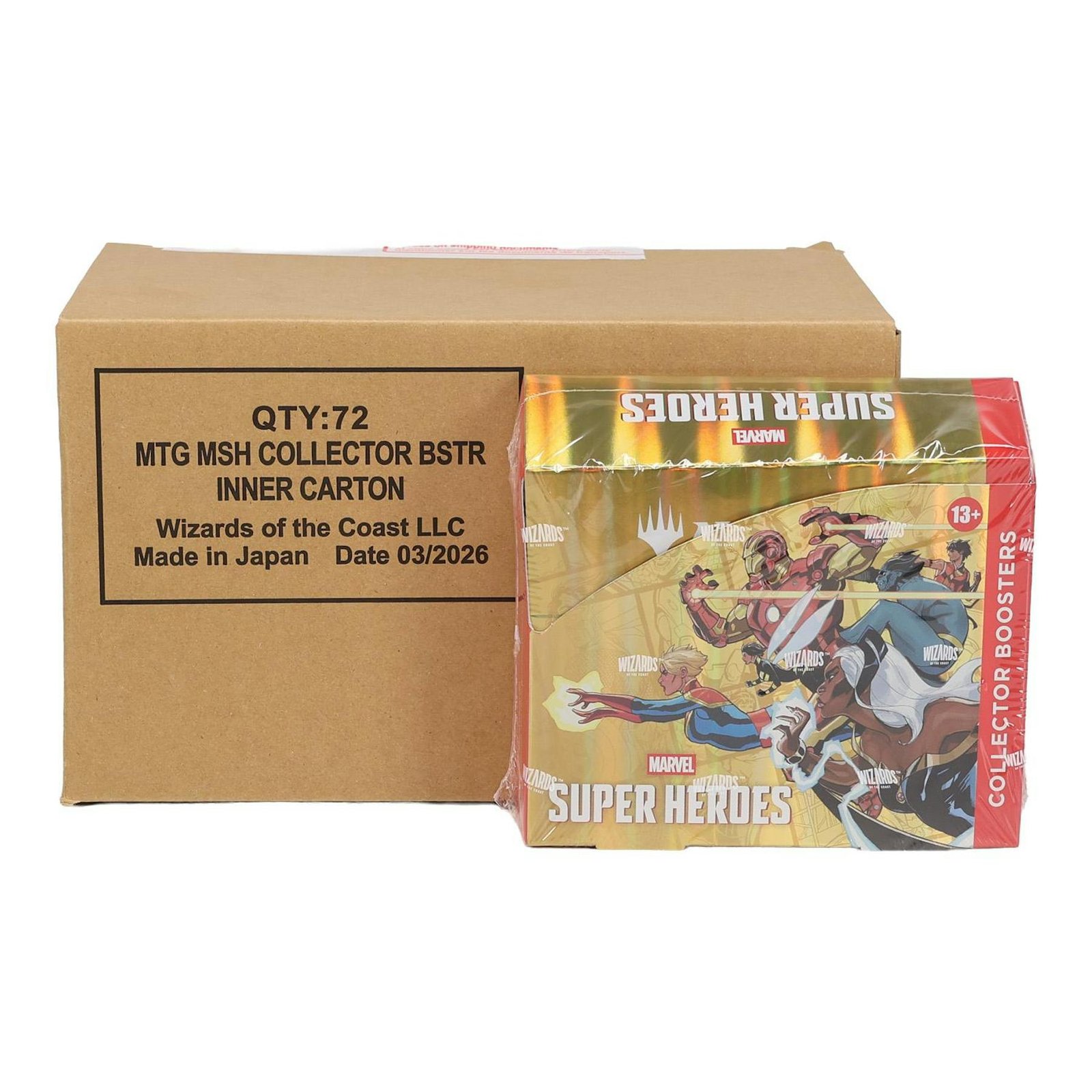 Magic the Gathering Marvel Super Heroes Collector Booster 6-Box Case - Image 5