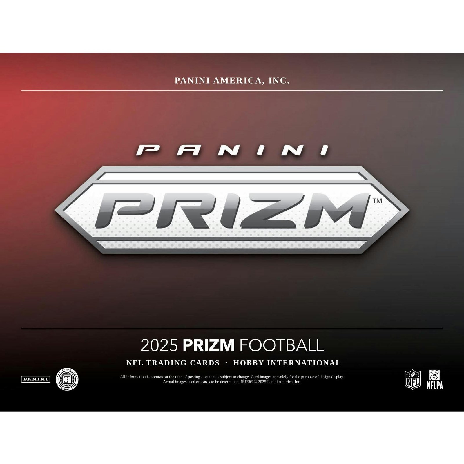 2025 Panini Prizm Football International Hobby Box - Image 5