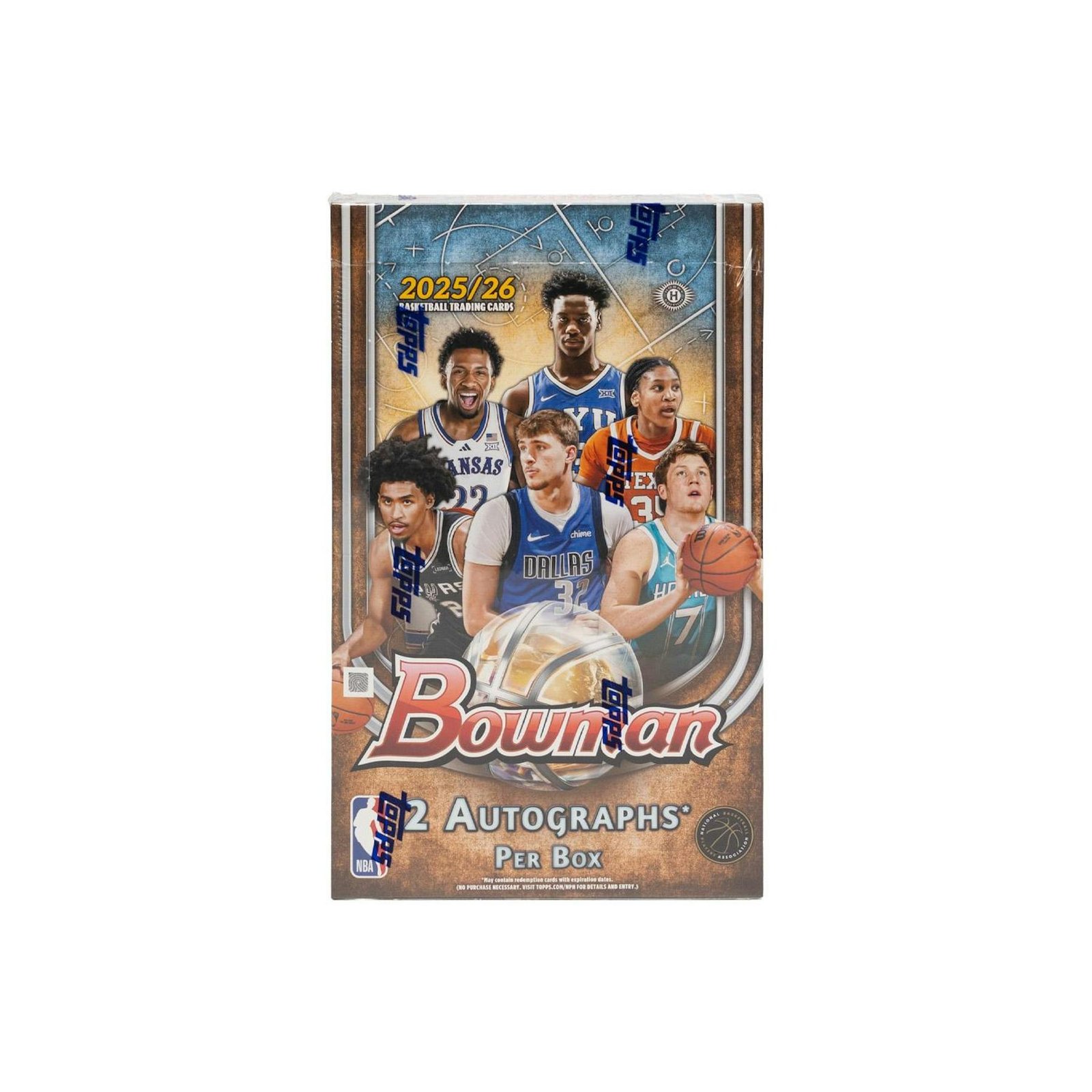 2025/26 Bowman Basketball Hobby 12-Box Case - Image 6