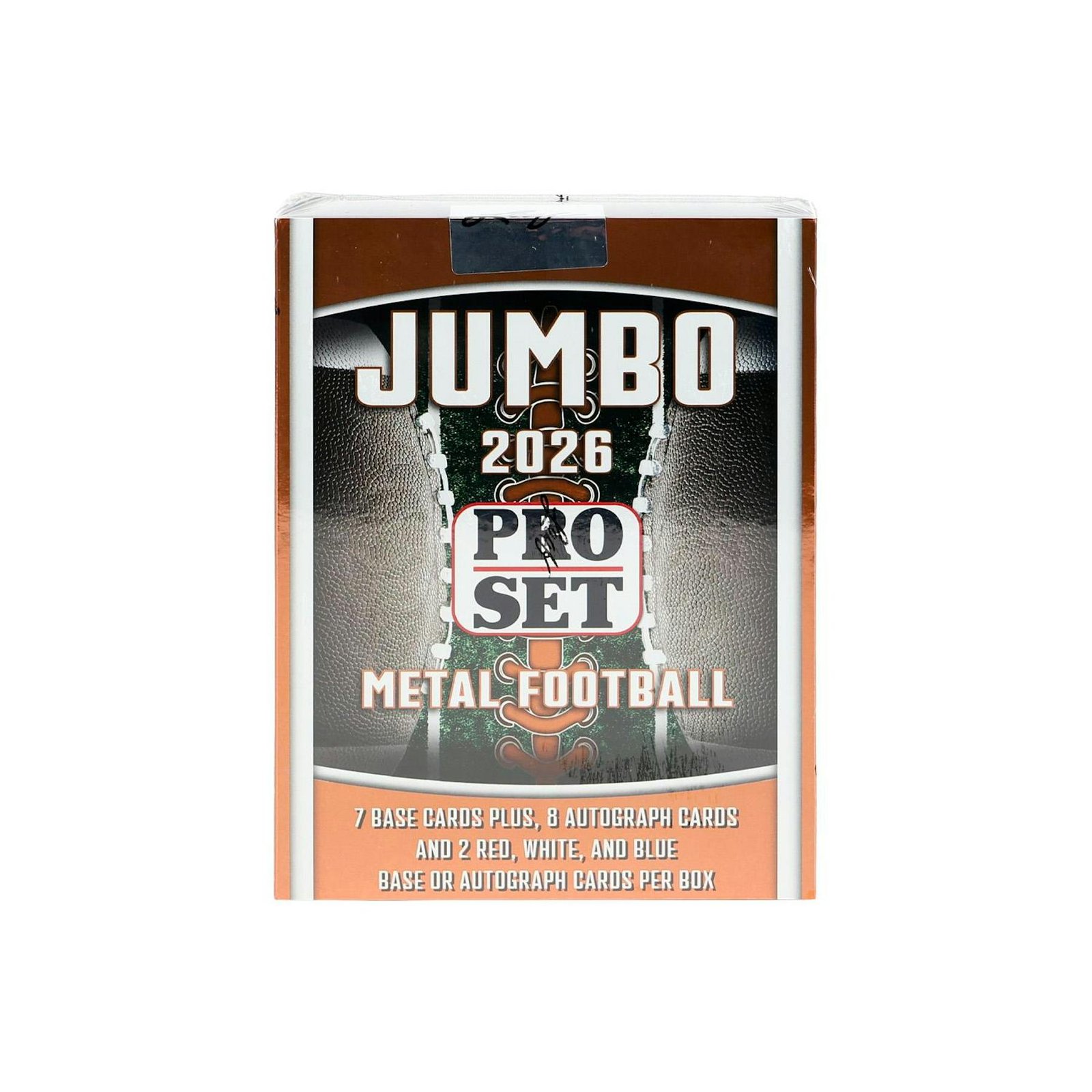 2026 Leaf Pro Set Metal Football Hobby Jumbo 8-Box Case - Image 3