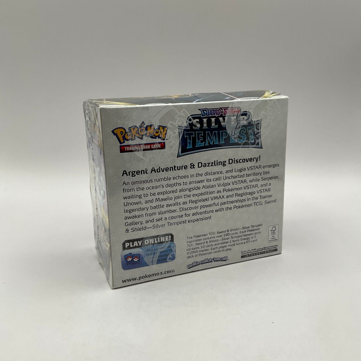 Pokemon: Sword & Shield Silver Tempest Booster Box #1 *See Pictures for Condition* - Image 2