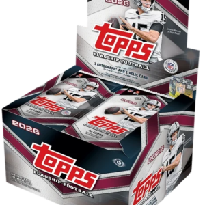 2026 Topps Flagship Football Jumbo 6-Box Case