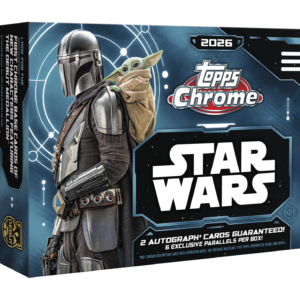 2026 Topps Star Wars Chrome Delight 6 Box Case