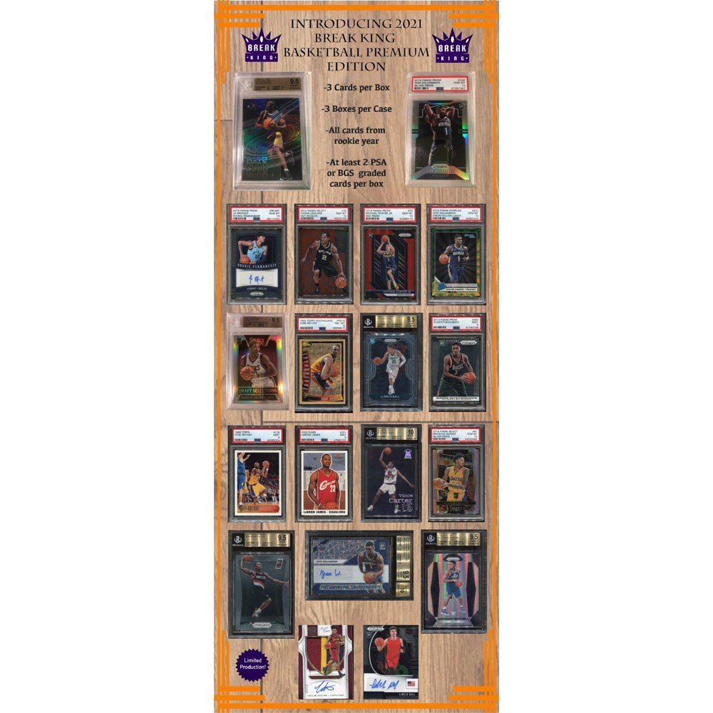 2021 Leaf Break Kings Premium Basketball Box - Image 2