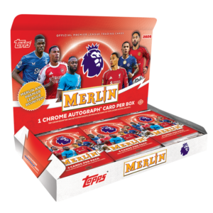 2026 Topps Merlin Premier League Soccer Hobby 12 Box Case