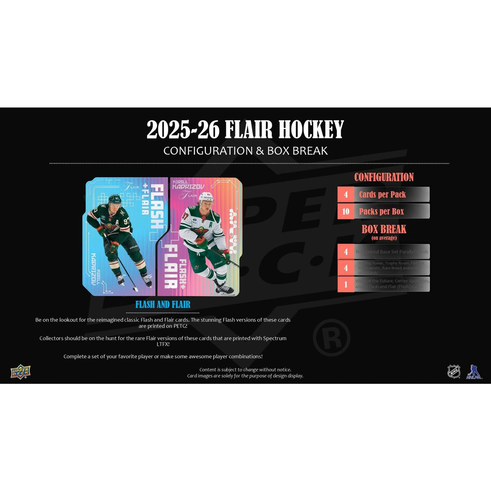 2025/26 Upper Deck Flair Hockey Hobby 10-Box Case - Image 11