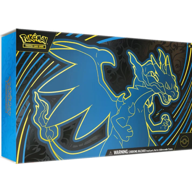 Pokemon Mega Charizard X ex Ultra-Premium Collection 4 Box Case