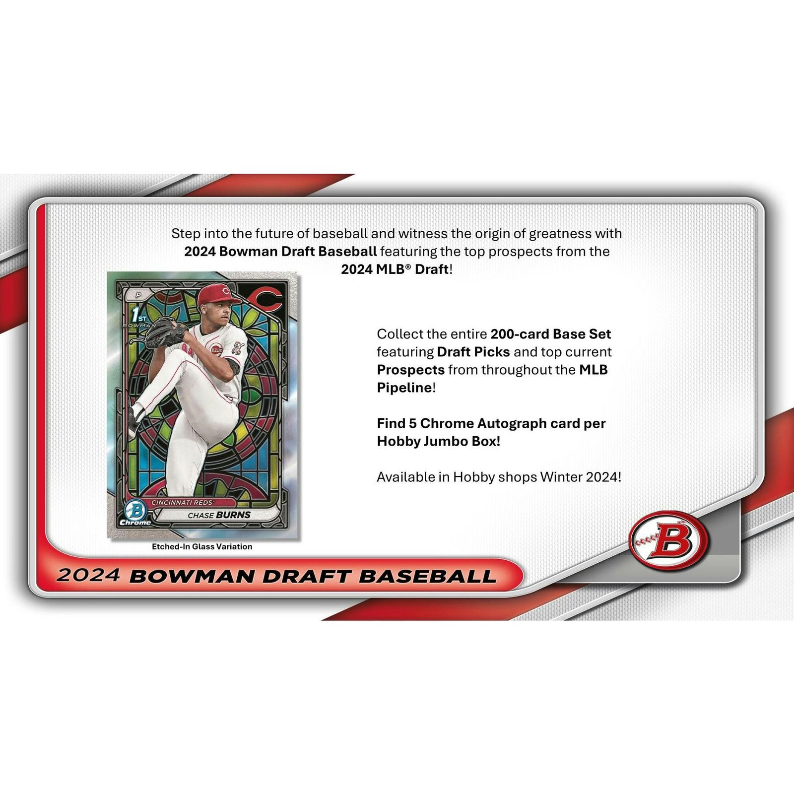 2024 Bowman Draft Baseball Super Jumbo Pack - Image 3