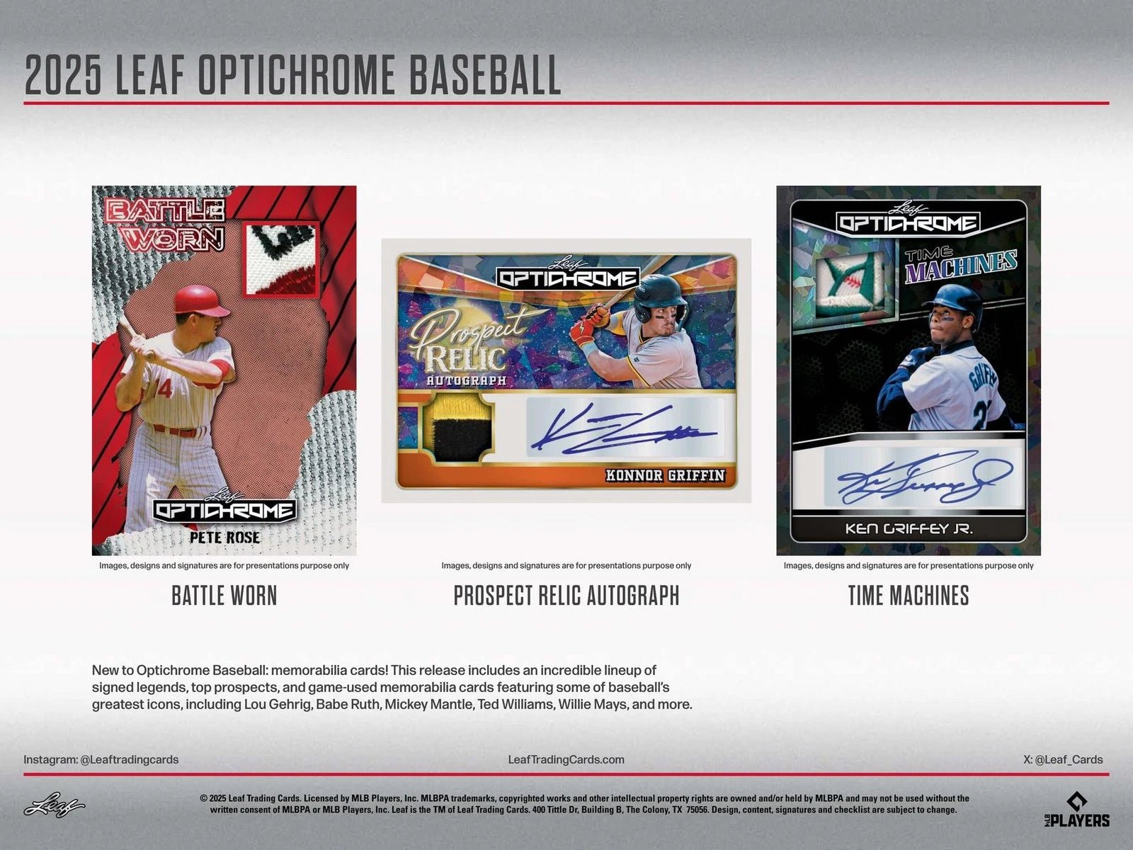 Leaf Optichrome Baseball 2025 Hobby Box - Image 6
