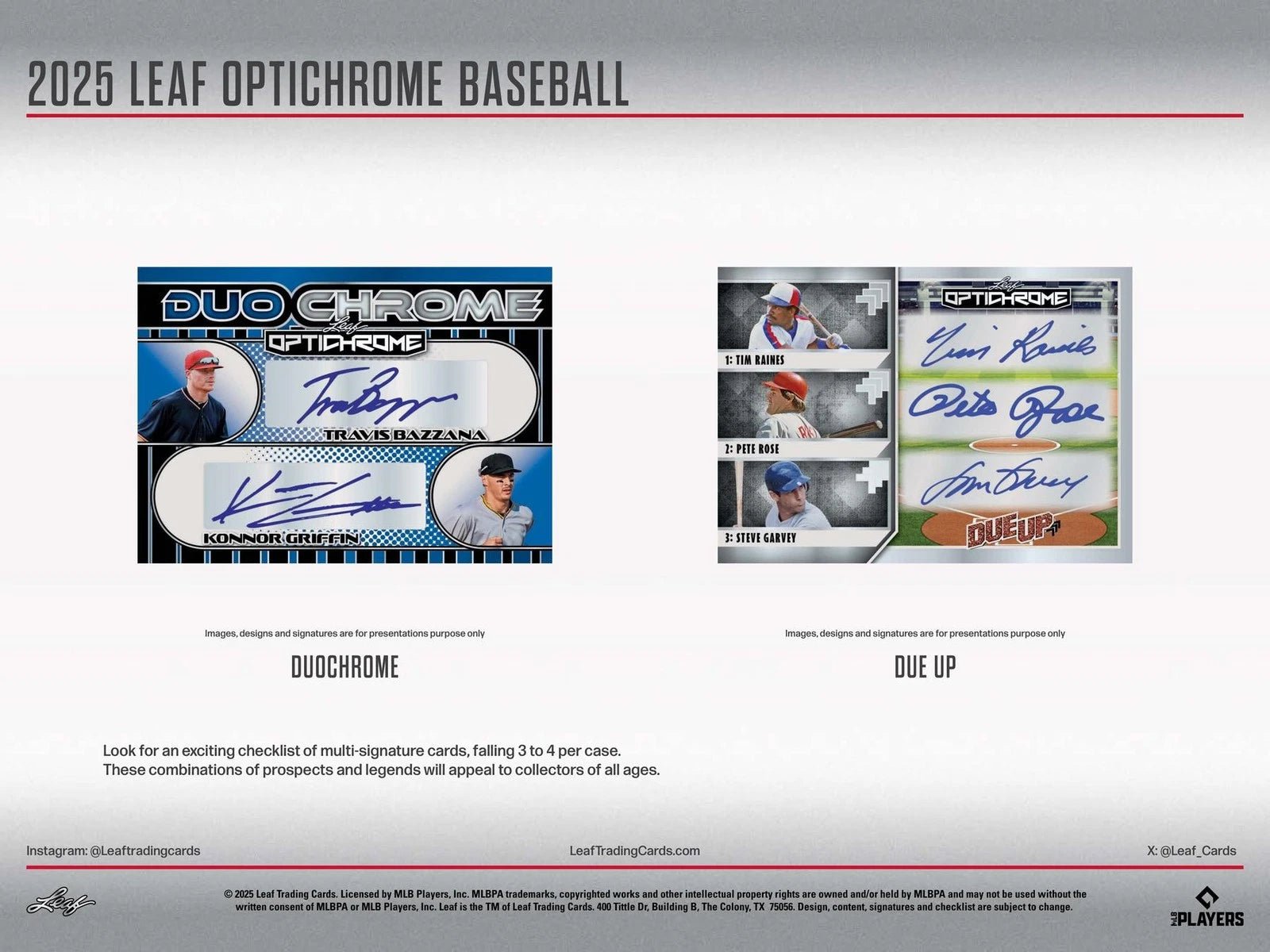 Leaf Optichrome Baseball 2025 Hobby Box - Image 8