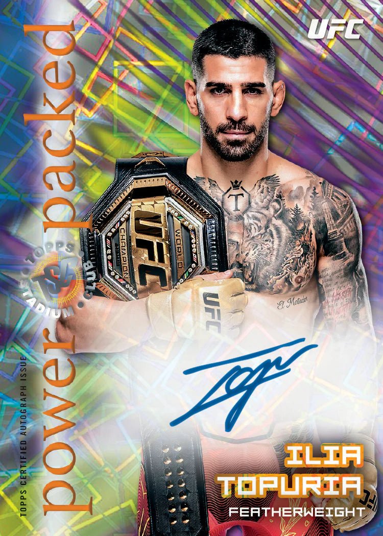 Topps Stadium Club UFC 2025 Hobby Box - Image 3