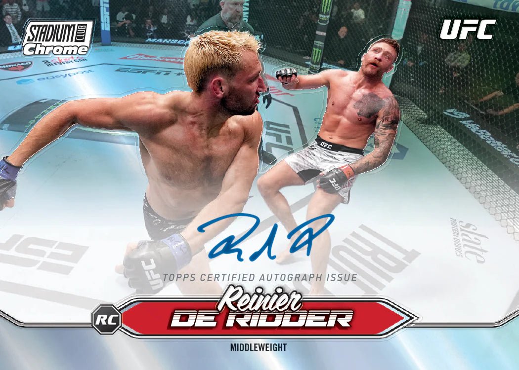 Topps Stadium Club UFC 2025 Hobby Box - Image 8